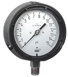 232.34 Series Stainless Steel Dry Process Gauge, 0 to 15 psi