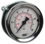 111.16PM Commercial Panel Mount Gauge 2", 100 PSI, 1/4" NPT