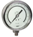 332.54 Series Dry Precision Test Pressure Gauge, 4" Dial, 0 to 30 psi, 1/4 NPT SS Lower Mount