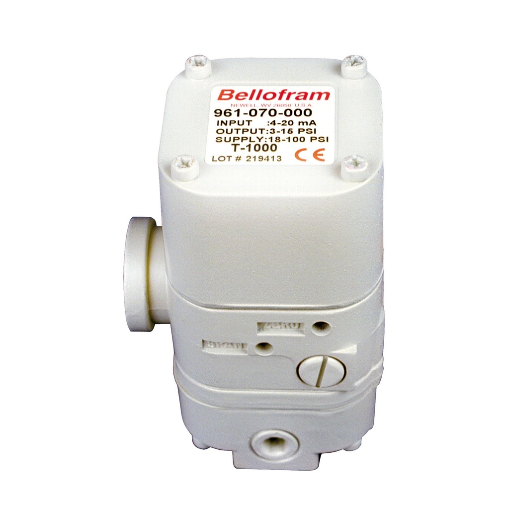 Bellofram I/P Pressure Transducer 6-30 PSI, 4-20 mA