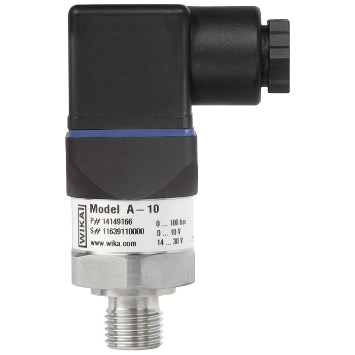 A-10, 0-3000psig,1/4" NPT, 0-10 V, 3-Wire Pressure Transmitter