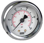 212.53 Series Industrial Brass Dry Pressure Gauge, 0 to 100 psi