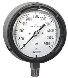 232.34 Series Stainless Steel Dry Process Gauge, 0 to 5000 psi