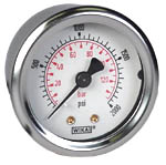 212.53 Series Industrial Brass Dry Pressure Gauge, 0 to 2000 psi