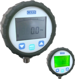 DG-10-E Series Enhanced Digital Pressure Gauge, 0 to 145 psi