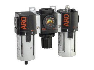 ARO Filter-Regulator-Lubricator-Gauge 1/2" 0-140PSI