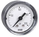 111.12 Series Brass Dry Pressure Gauge, 0 to 200 psi