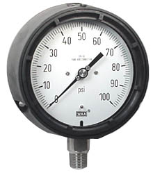 [9834834] 232.34 Series Stainless Steel Dry Process Gauge, 0 to 100 psi