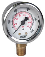 [4312040] 212.53 Series Industrial Brass Dry Pressure Gauge, 0 to 5000 psi