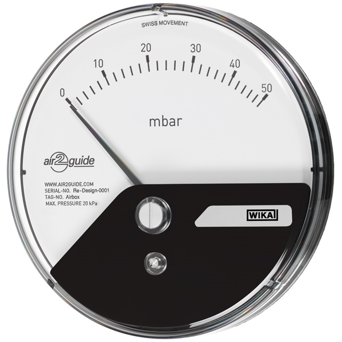 A2G-5 Series 110 mm Eco Differential Pressure Gauge