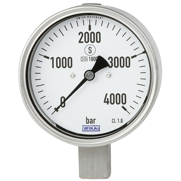 PG23HP-P Series 4" HD High Pressure Gauge w/Safety Pattern