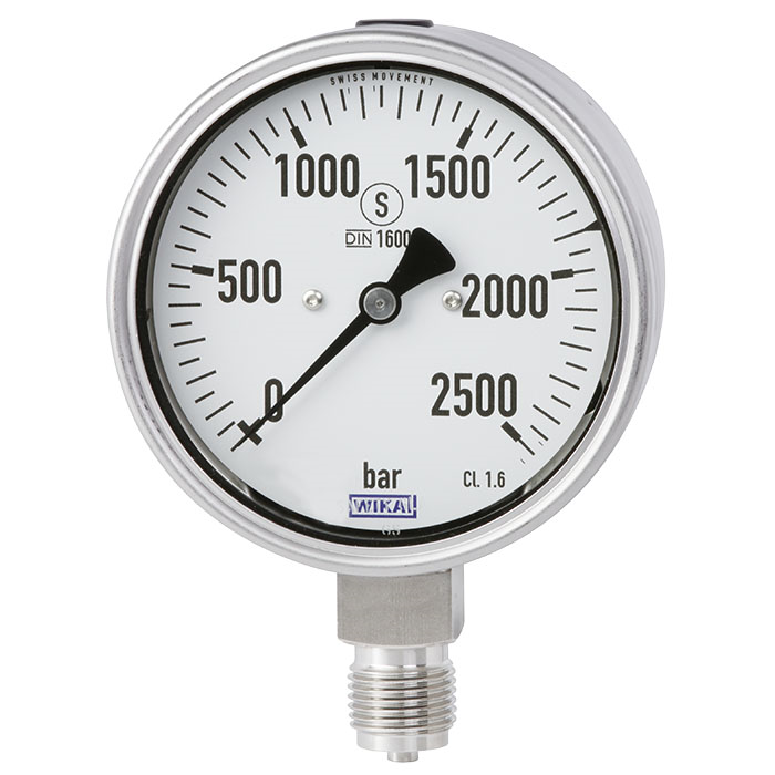 PG23HP-S Series 6" SS High Pressure Gauge w/Safety Pattern